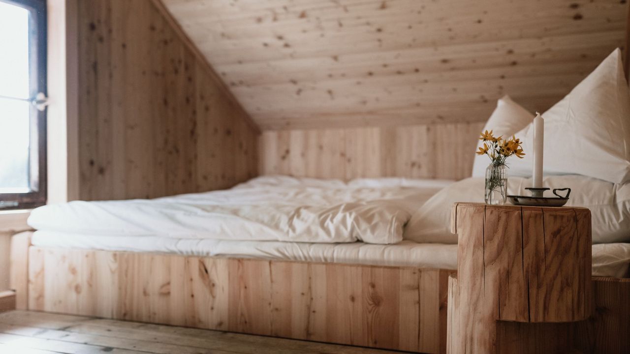 Haslauer Hütte Doppelbett Haslauer Hütte Doppelbett